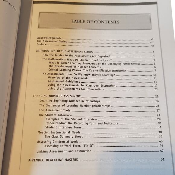 Changing Numbers Book 2 Kathy Richardson 45 Student Forms Assessing Math Concept - Picture 3 of 14